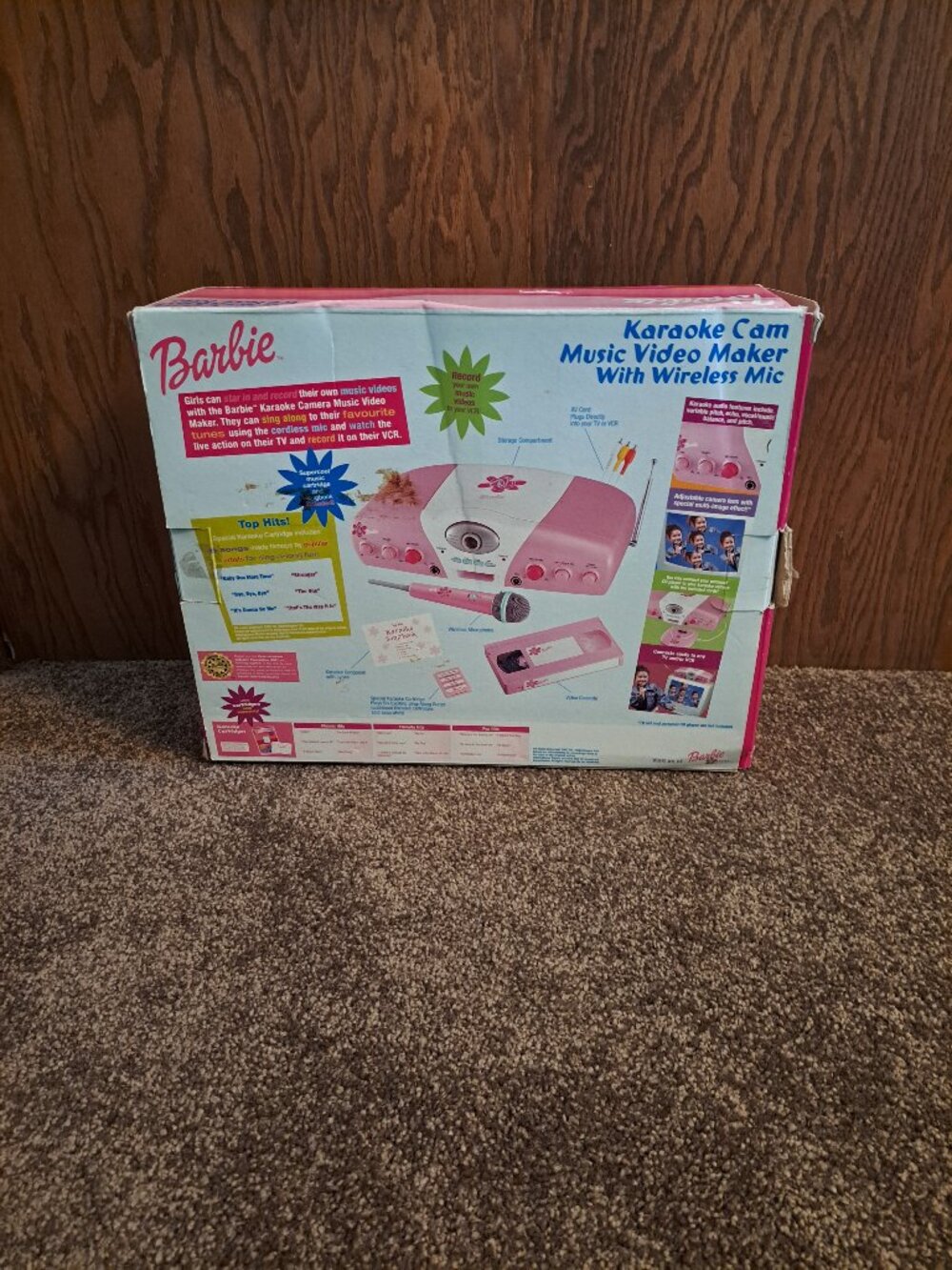 Vintage 2003 Mattel Barbie Karaoke Cam Music Video Maker With Wireless Mic W/Box - Picture 4 of 16